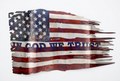 In God We Trust Flag Metal Sign 18 Gauge Steel Wall Decor