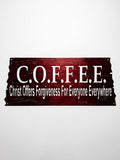 Christ Offers Forgiveness For Everyone Everywhere Metal Sign 10x23