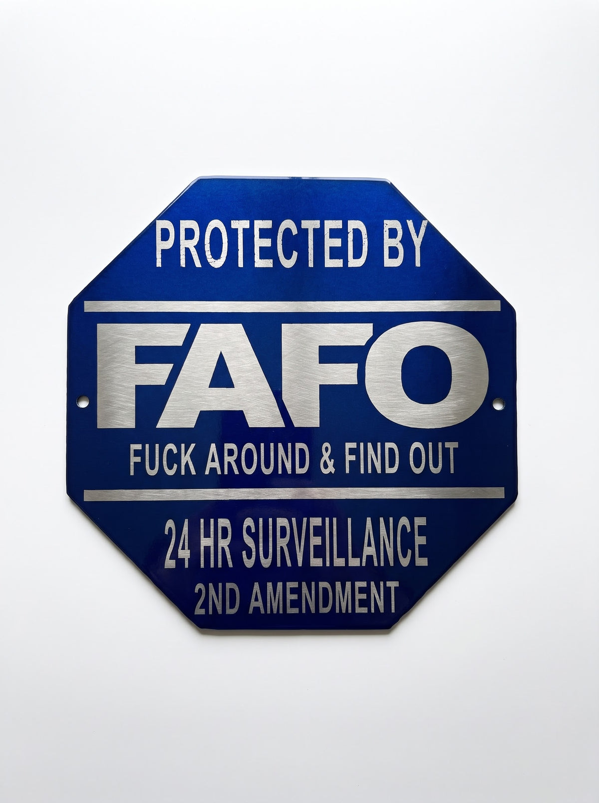 Magnet FAFO Blue Metal Magnet 5x5