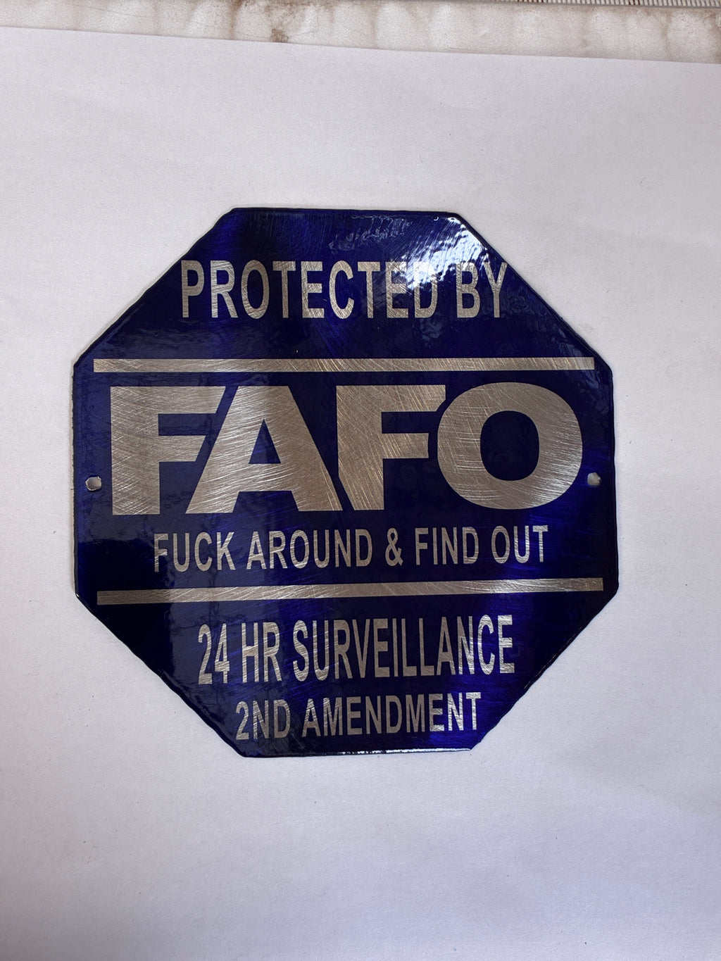 Magnet FAFO Blue Metal Magnet 5x5