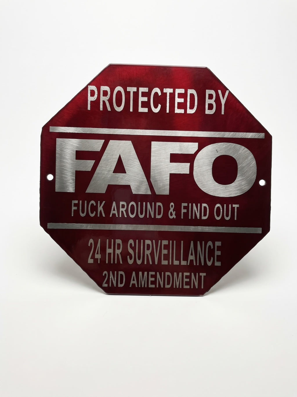 Magnet FAFO Red Metal Magnet 5x5