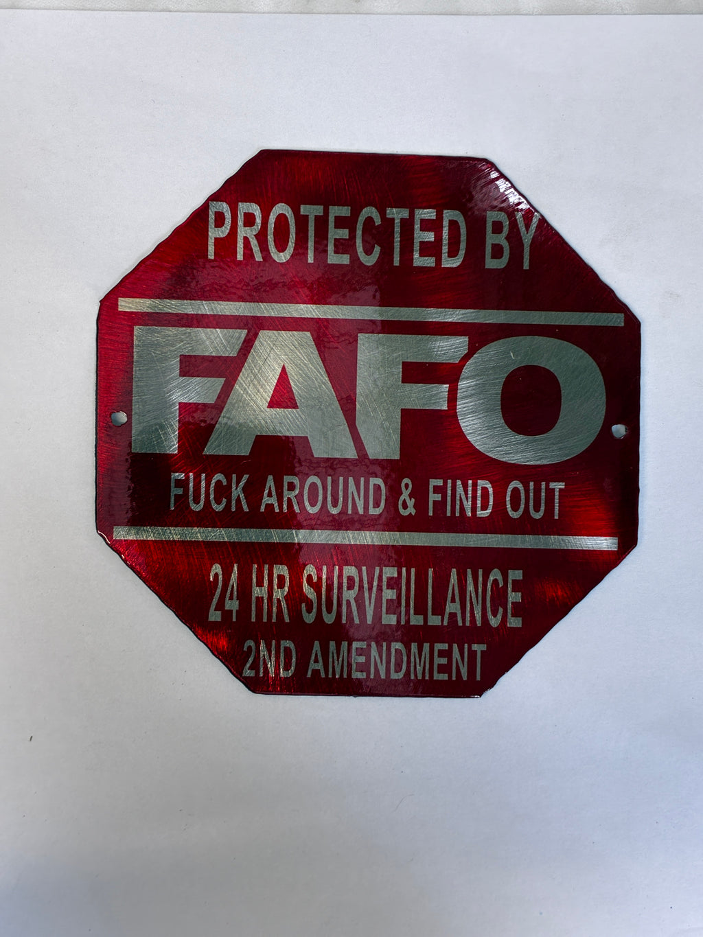 Magnet FAFO Red Metal Magnet 5x5