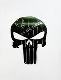 Patriotic 16in Airforce Punisher Metal Sign